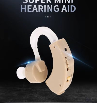 Super Mini Hearing Aid Ear Sound Amplifier Adjustable Tone Hearing Aids Portable Ear Hearing Amplifier for the Deaf Elderly
